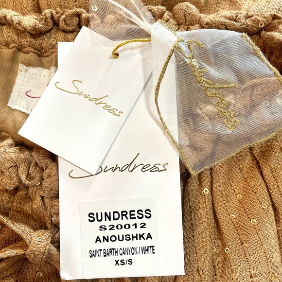 Sundress x Revolve Anoushka Strapless Dress in Saint Barth Canyon Size XS/S - Picture 10 of 12